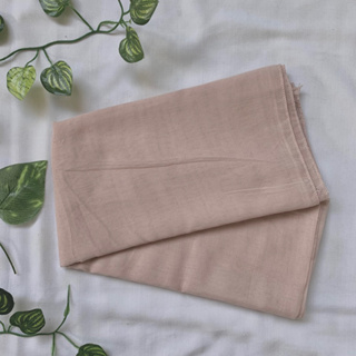 Jilbab Paris Old Segi Empat Dusty Nude